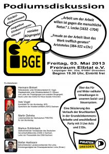 Flyer BGE Podiumsdiskussion 2013-05-03